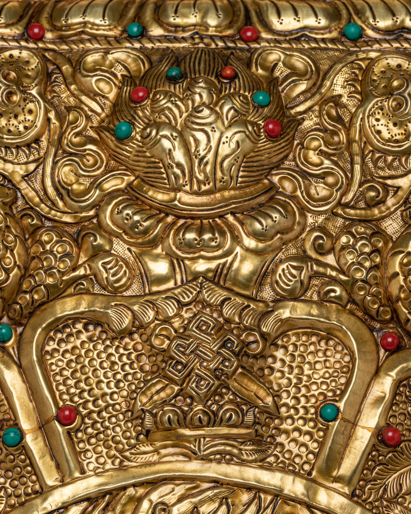 Vajrapani Metal Wall Hanger | Tibetan Buddhism Inspired Home Decor