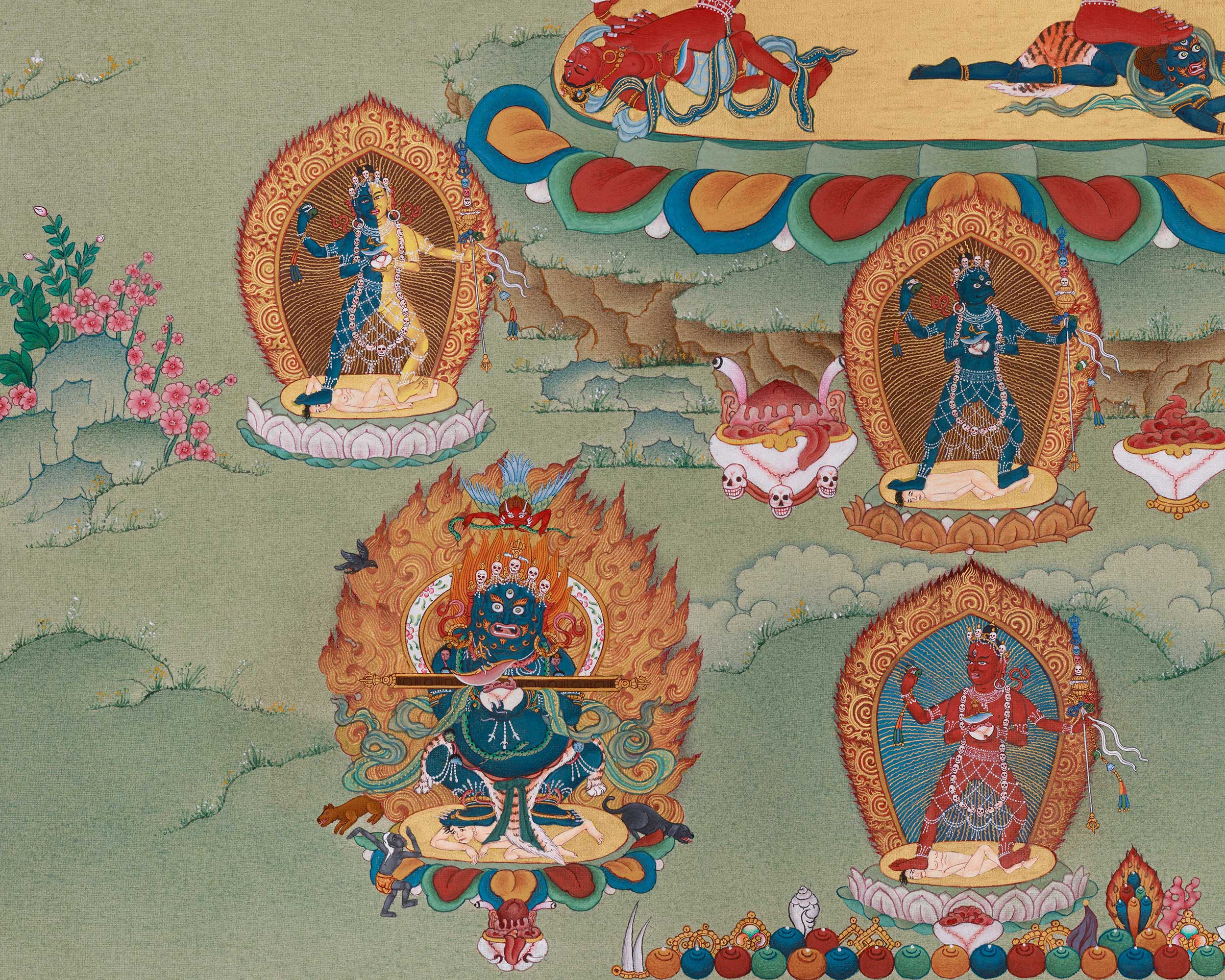 Vajrayogini, Tantric Deity Thangka | Wisdom Goddess of Liberation | LHASA HUES