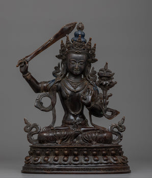 manjushri-oxidized-figure