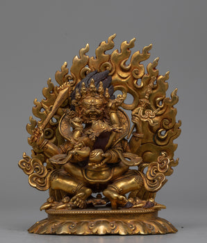 Protector God Mahakala Statue