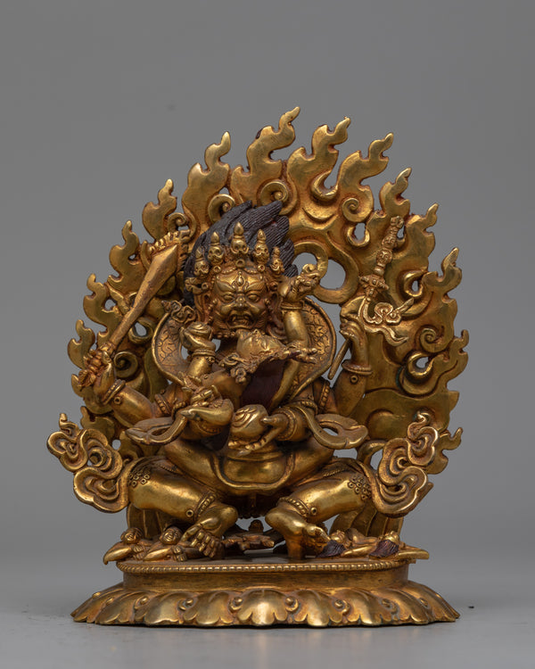 Protector God Mahakala Statue