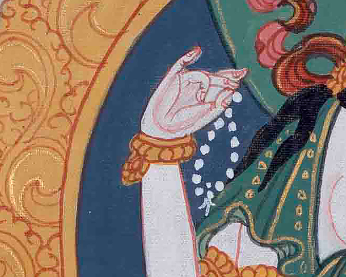 Traditional Hand Painted Chenrezig Thangka Painting | Chenrezig Thangka