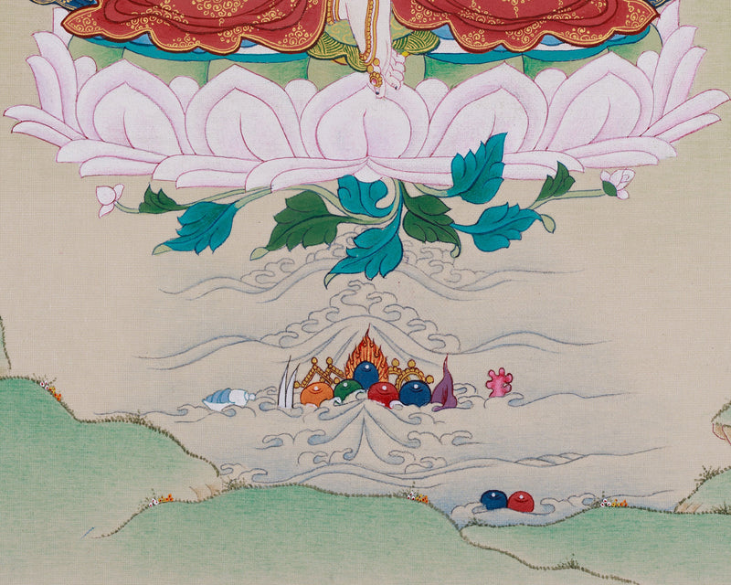 Small Vajrasattva Thangka