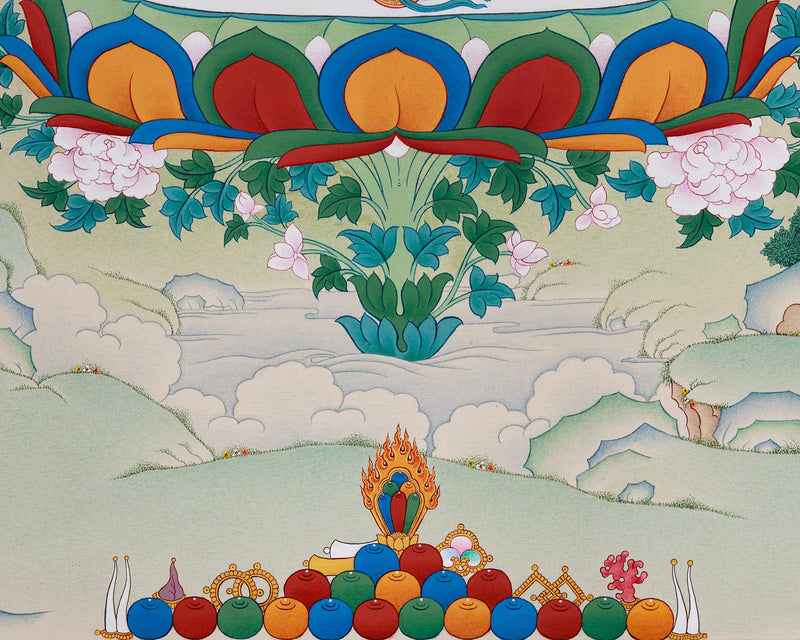 White Tara Thangka | The Healing Bodhisattva