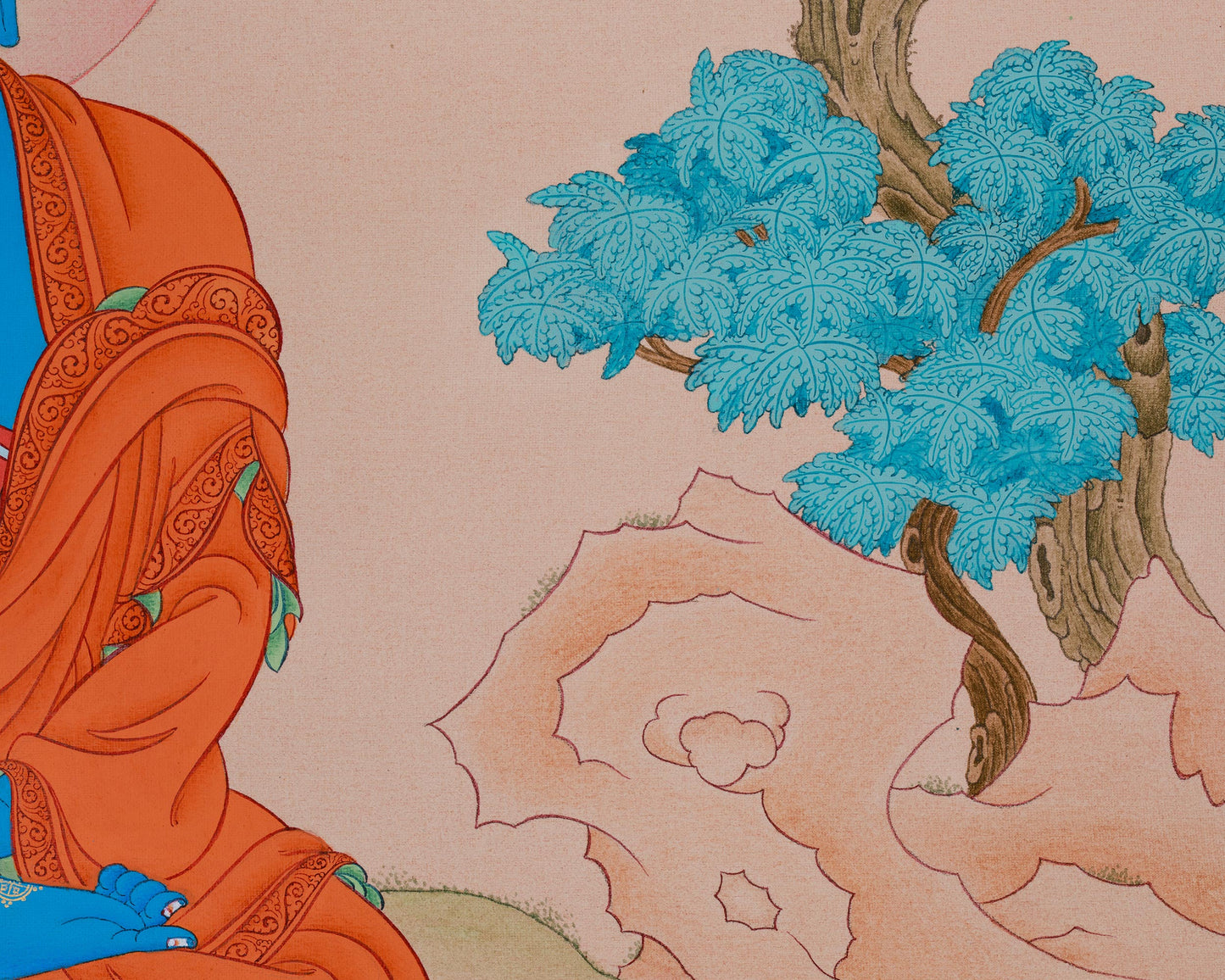 Sangay Menla Thangka - Buddha of Healing and Purification