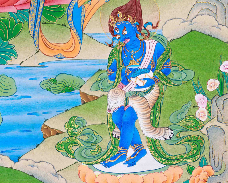 Mother Green Tara Thangka | The Compassionate Mother of Liberation | Traditional Artwork