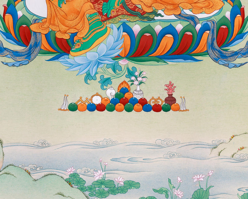 The Great Mother | Green Tara Thangka