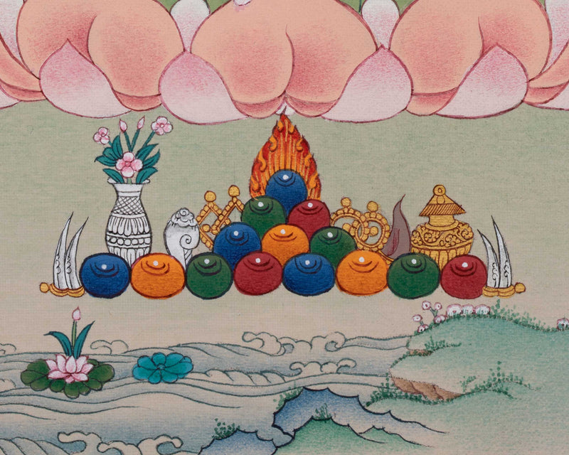 Yeshe Tsyogel Dakini Thangka Art