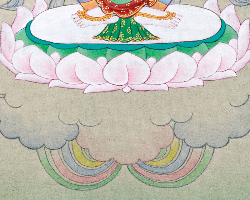 Saraswati: Wisdom Goddess of Buddhism, Thangka