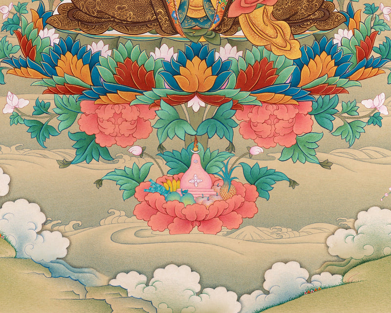 Exclusive Guru Padmasambhava Thangka