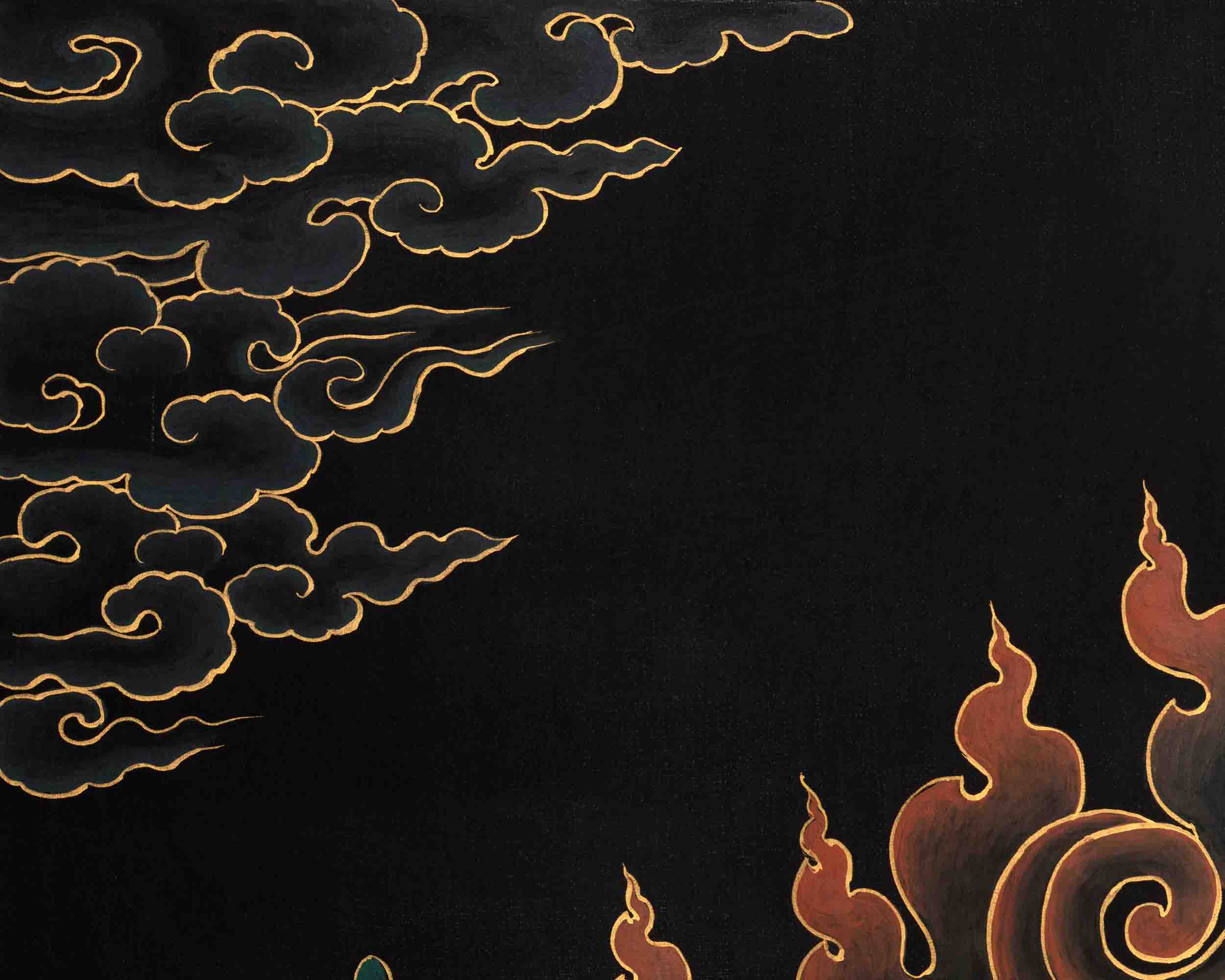 Mahakala Bernagchen Thangka | A Symbol of Protection and Power In Tibetan Buddhism