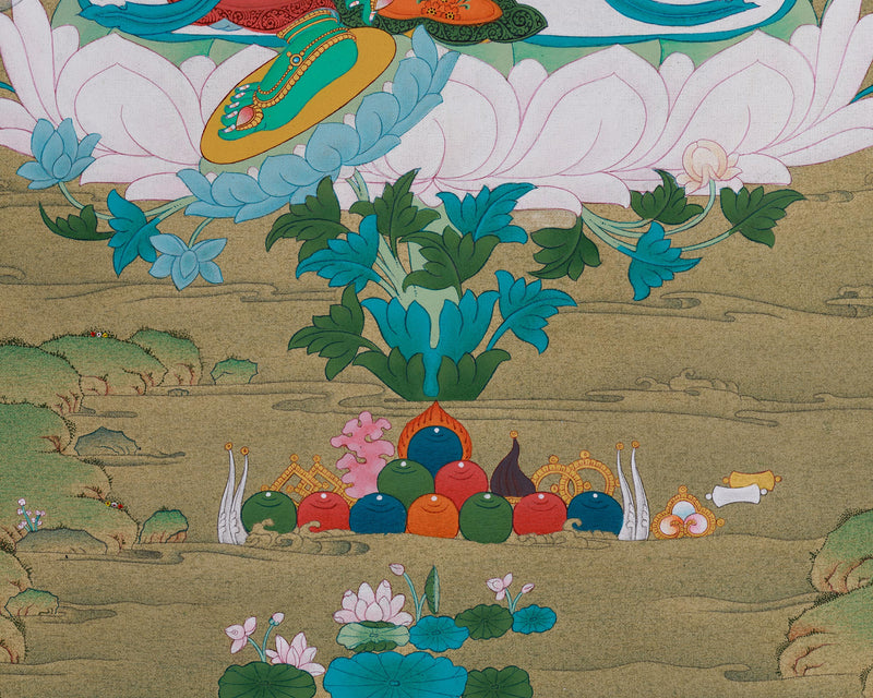 Arya Tara Thangka - Swift Liberator Goddess