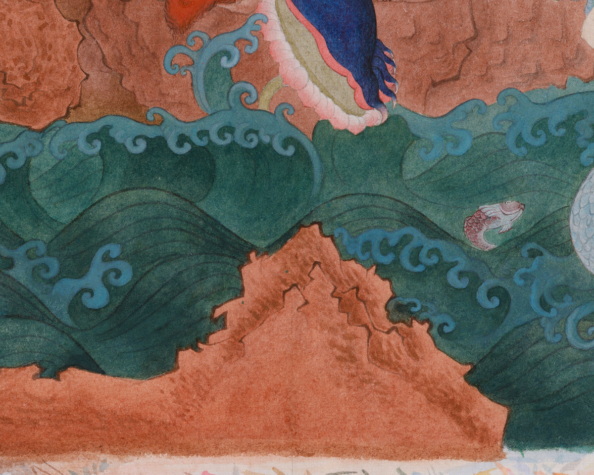 Contemporary Artwork of Chaturbhuja Mahakala