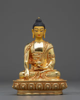 Shakyamuni Buddha Statue: Handmade Gautama Buddha Artwork 