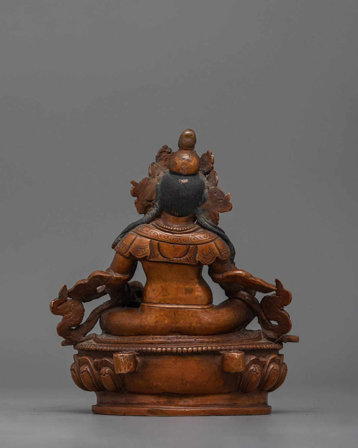 Tibetan Deity Sculpture Dzambhala Statue | Symbol of Compassionate Wealth