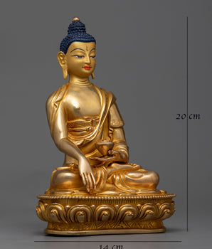 historical-buddha-shakyamuni-copper sculpture