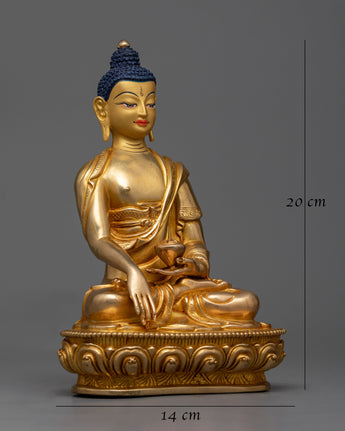 historical-buddha-shakyamuni-copper sculpture