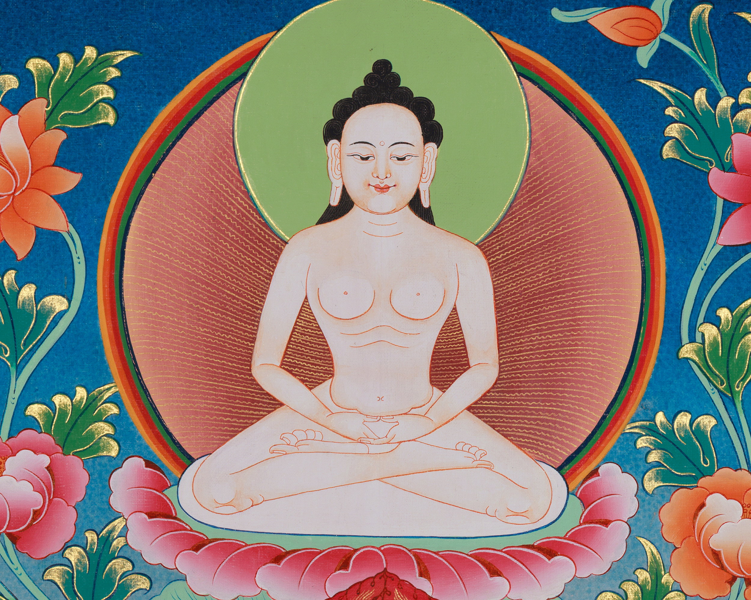 Tibetan Vajrayogini Thangka | Wisdom and Transformation Deity
