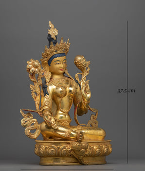 green-tara-tibetan-goddess-figurine