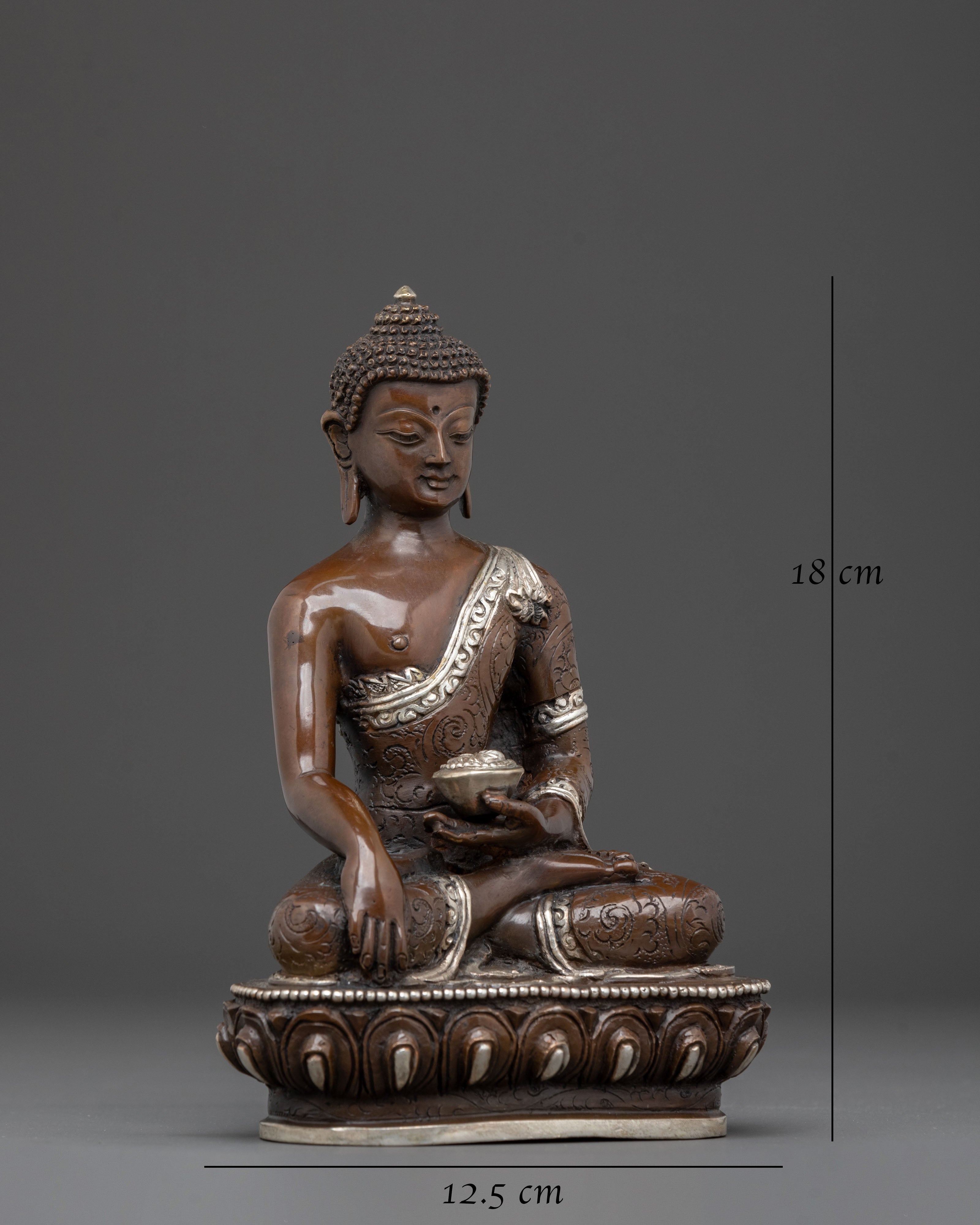 Shakyamuni Buddha Statue Of Divine Enlightenment | Sacred Meditation Altar Decor