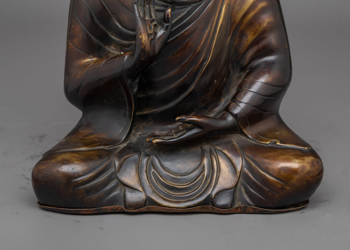 Amogasiddhi 25cm Bronze Statue | Emblem of Unfailing Success