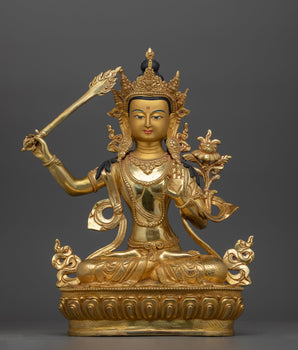 manjushri-deity-of-wisdom-figurine