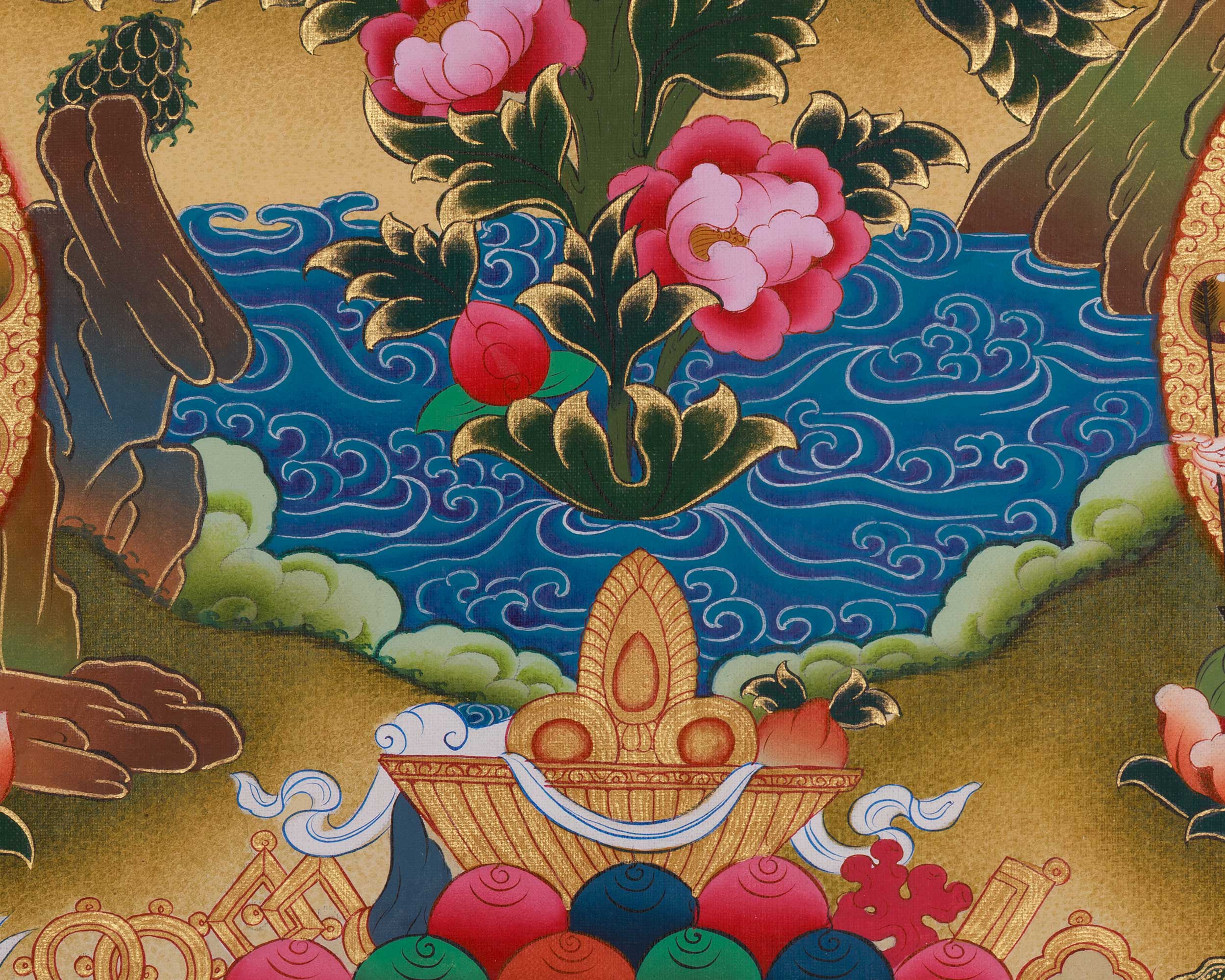 White Tara Spiritual Art | Sita Tara | Healing Deity | Female Buddha
