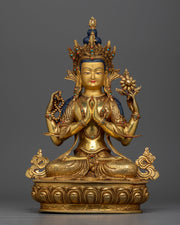 24k-gold-gilded-chenrezig