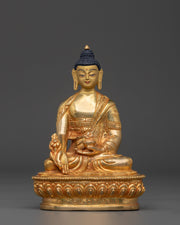 Handcrafted Himalayan Medicine Buddha   