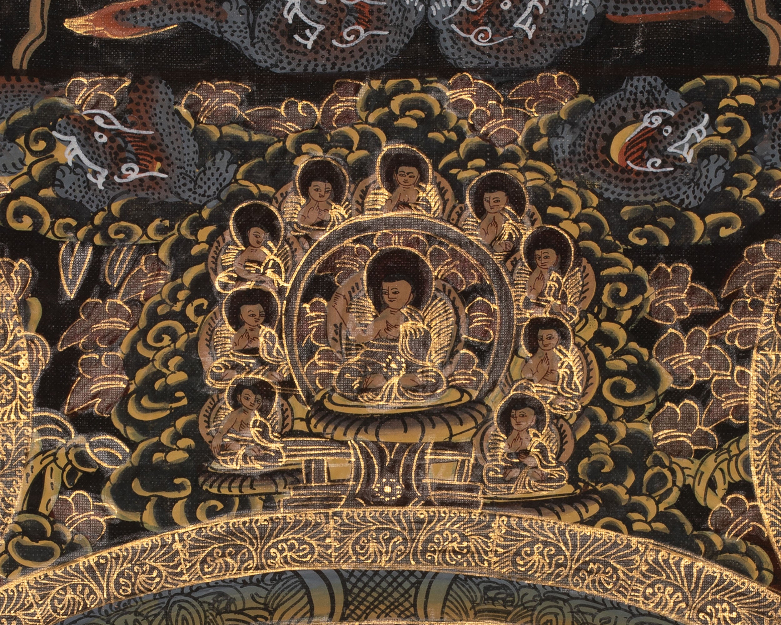 Tibetan Buddha Mandala Thangka | For Meditation and Inner Transformation