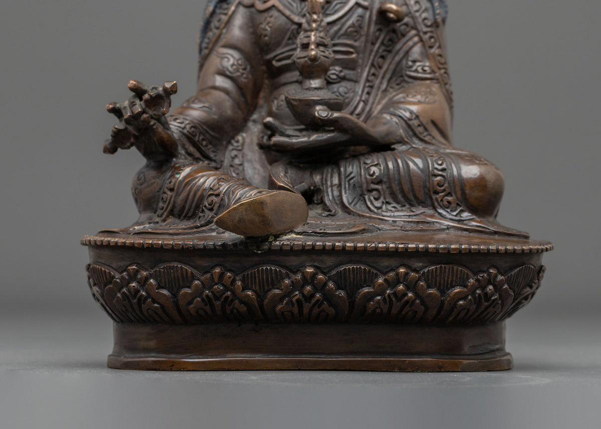 Handmade Padmasambhava Sculpture  | Spiritual Home Decor