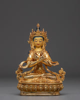 Vajradhara with Bell and Vajra Statue