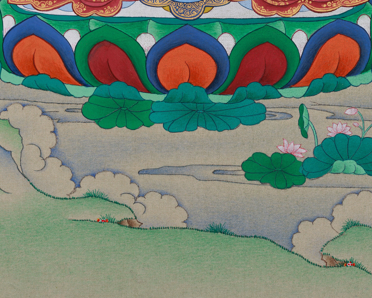 Great Mother Prajnaparamita Thangka | The Supreme Wisdom Goddess