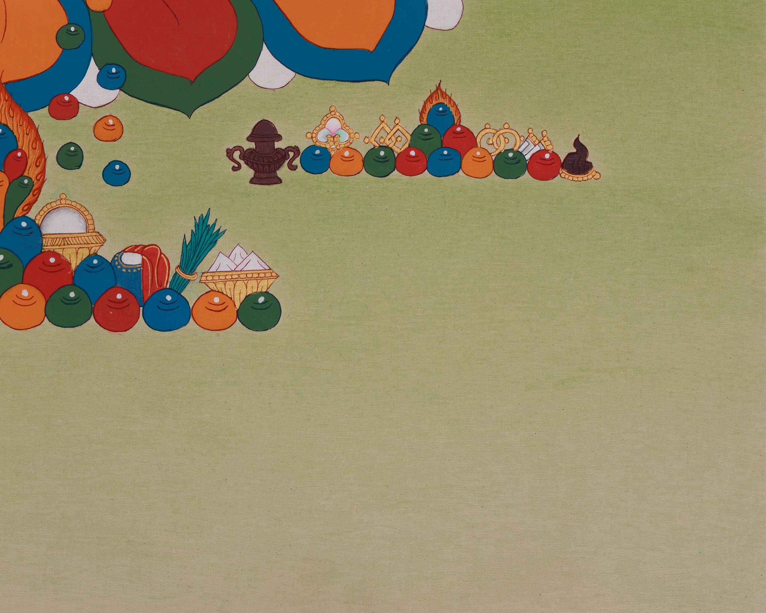 Guardian of Prosperity Dzambhala Thangka | A Sacred Symbol of Wealth and Blessings