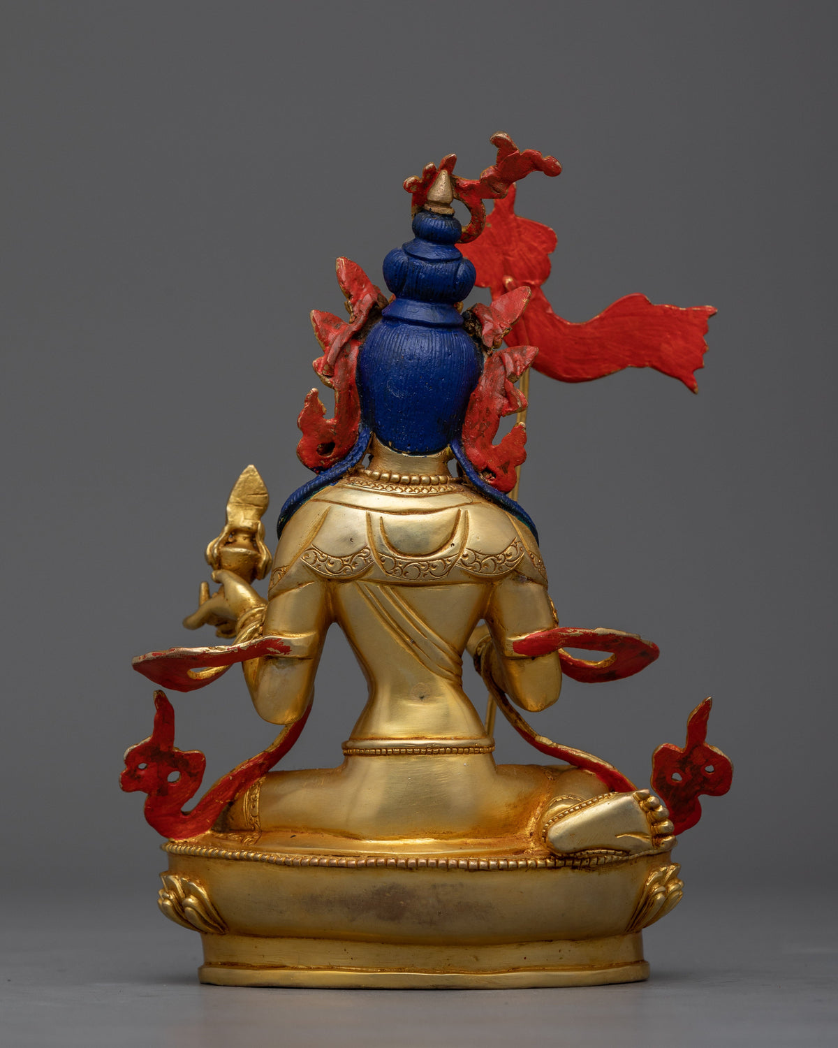 Mandarava 24K Gold-Gilded Statue | A Symbol of Devotion and Enlightenment