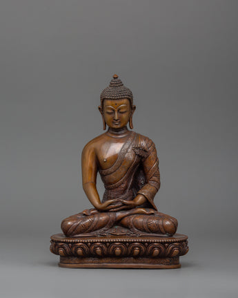 Copper Statue of Amitabha Buddha