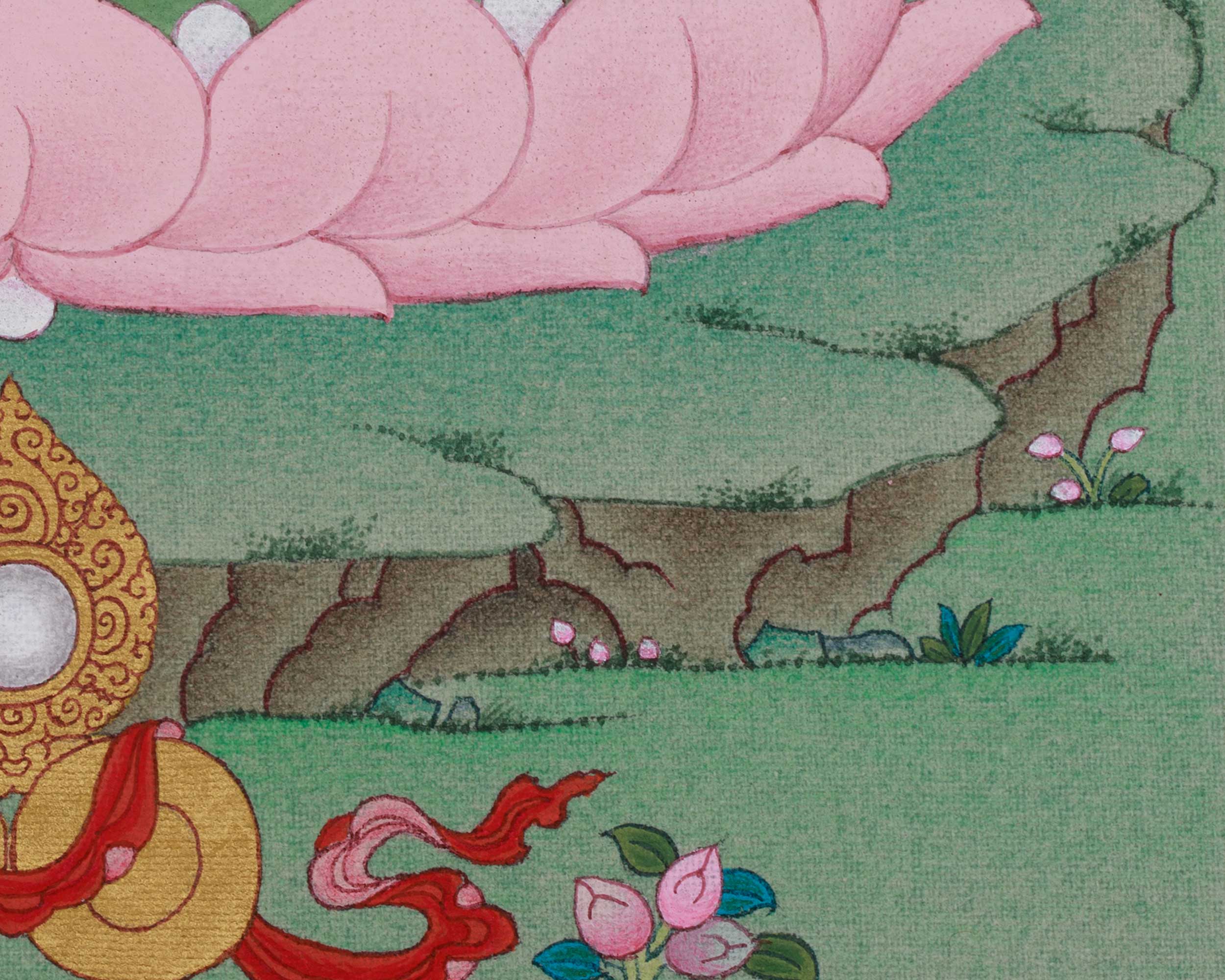 Shakyamuni Buddha Spiritual Thangka | Path to Awakening