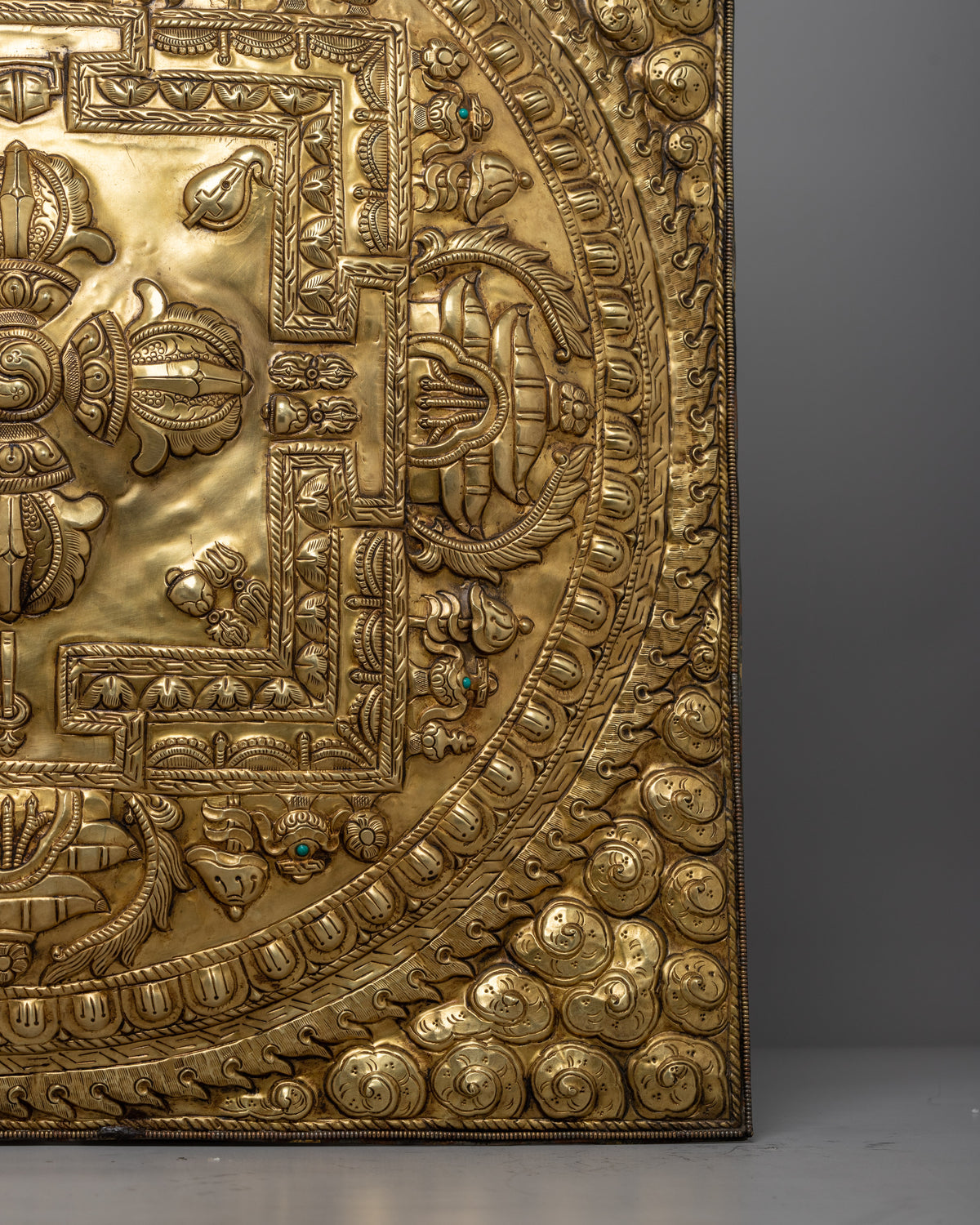 Bishow Vajra Brass Wall Hanger | Unique Spiritual Home Decoration