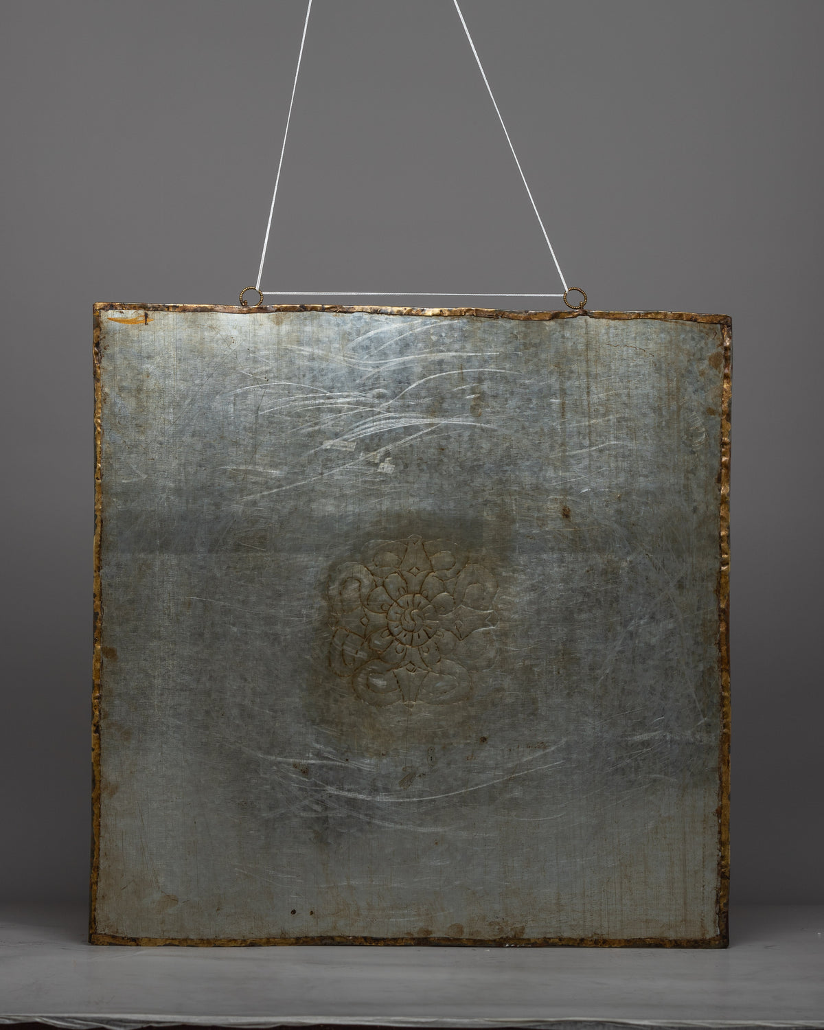 Bishow Vajra Brass Wall Hanger | Unique Spiritual Home Decoration