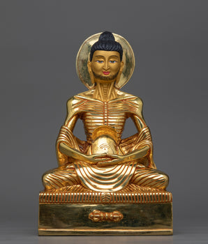 fasting-buddha-gold-gilded