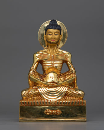fasting-buddha-gold-gilded