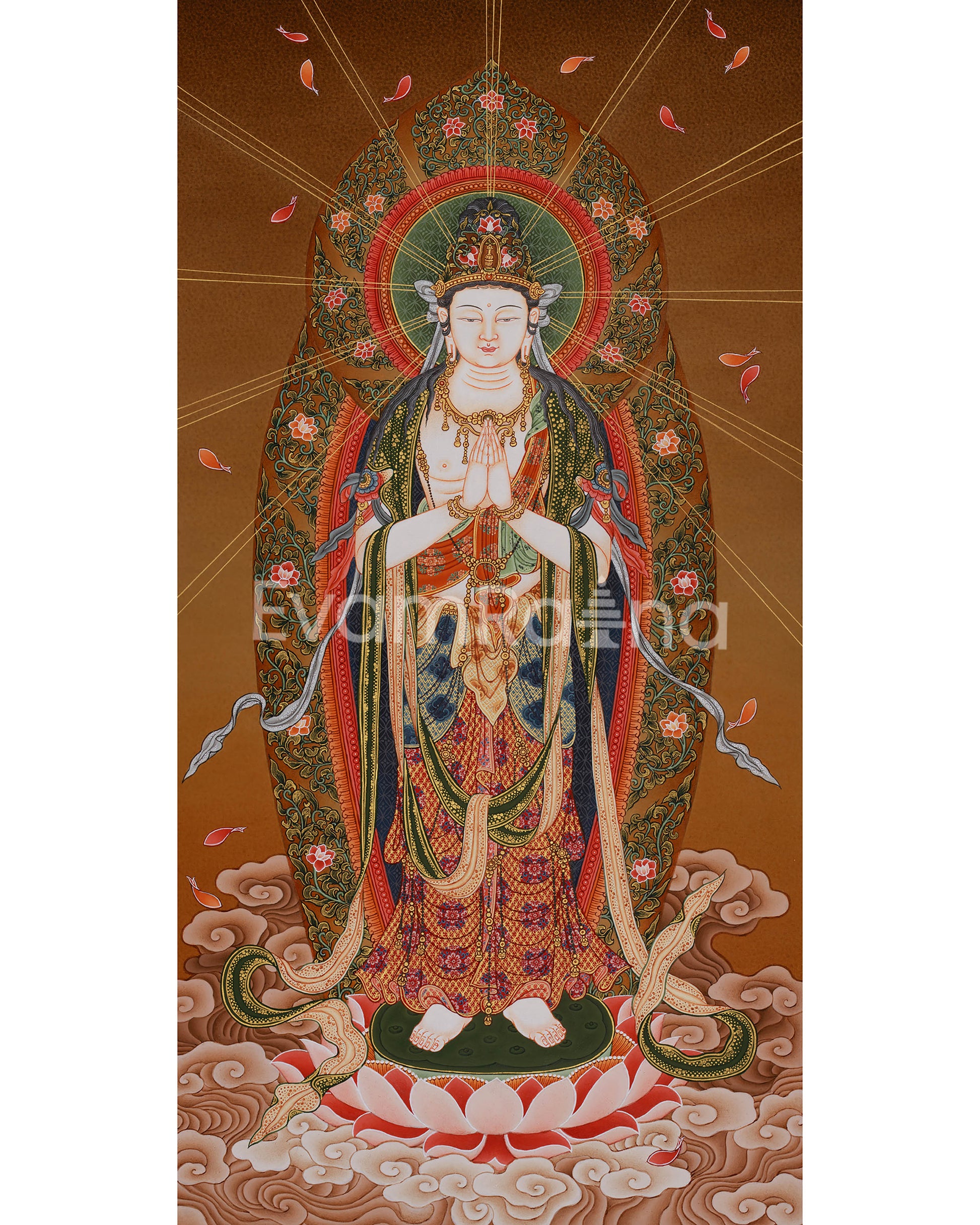 The Bodhisattva Kannon (Avalokiteshvara) 