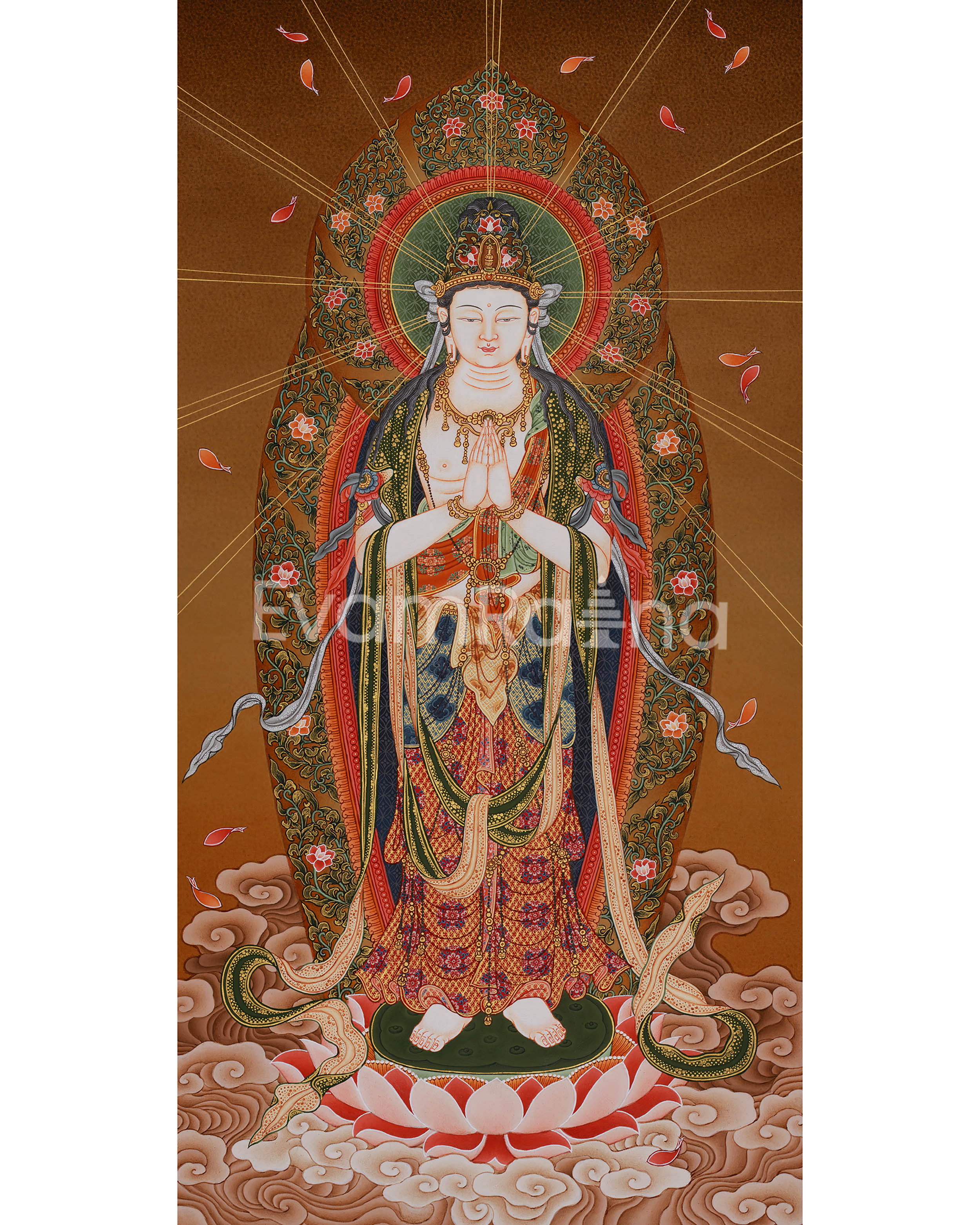 The Bodhisattva Kannon (Avalokiteshvara) 