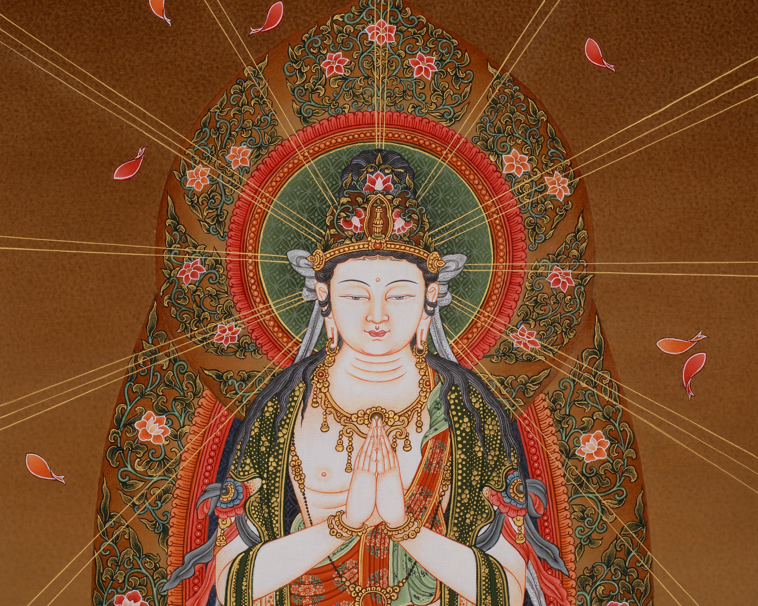 The Bodhisattva Kannon (Avalokiteshvara) | Giclee Canvas Print