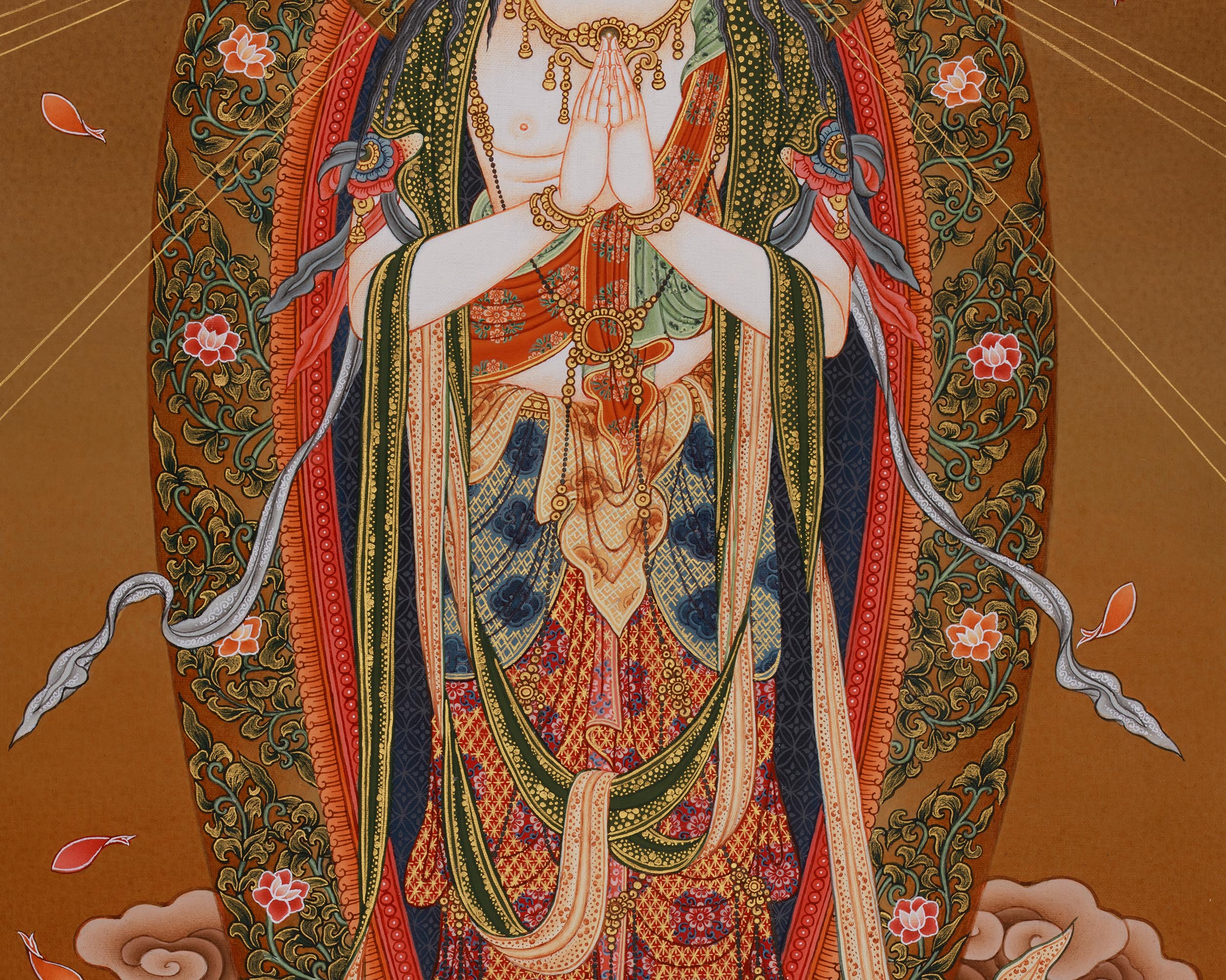 The Bodhisattva Kannon (Avalokiteshvara) | Giclee Canvas Print