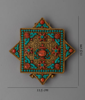 Ghau Box Prayer Locket | Symbol of Protection and Spiritual Connection