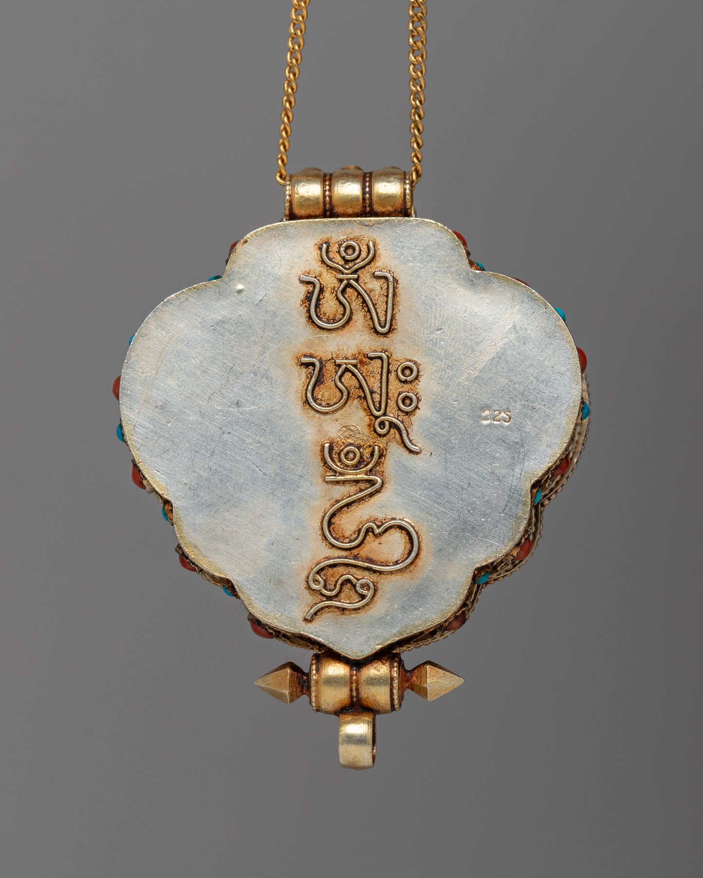 Deity Crafted Prayer Ghau Box Locket | A Sacred Haven for Blessings