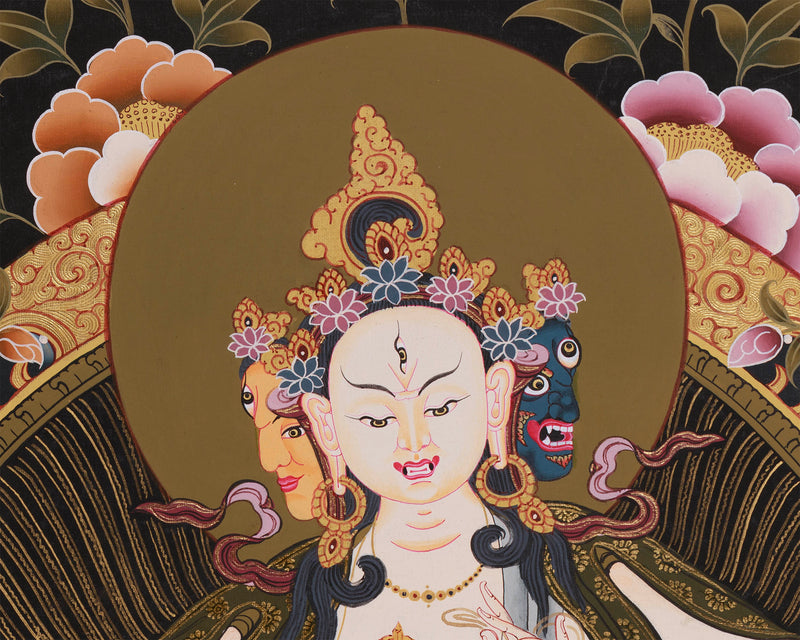 Namgyalma, The Long-Life Goddess Thangka | Ushnisha Vijaya Art