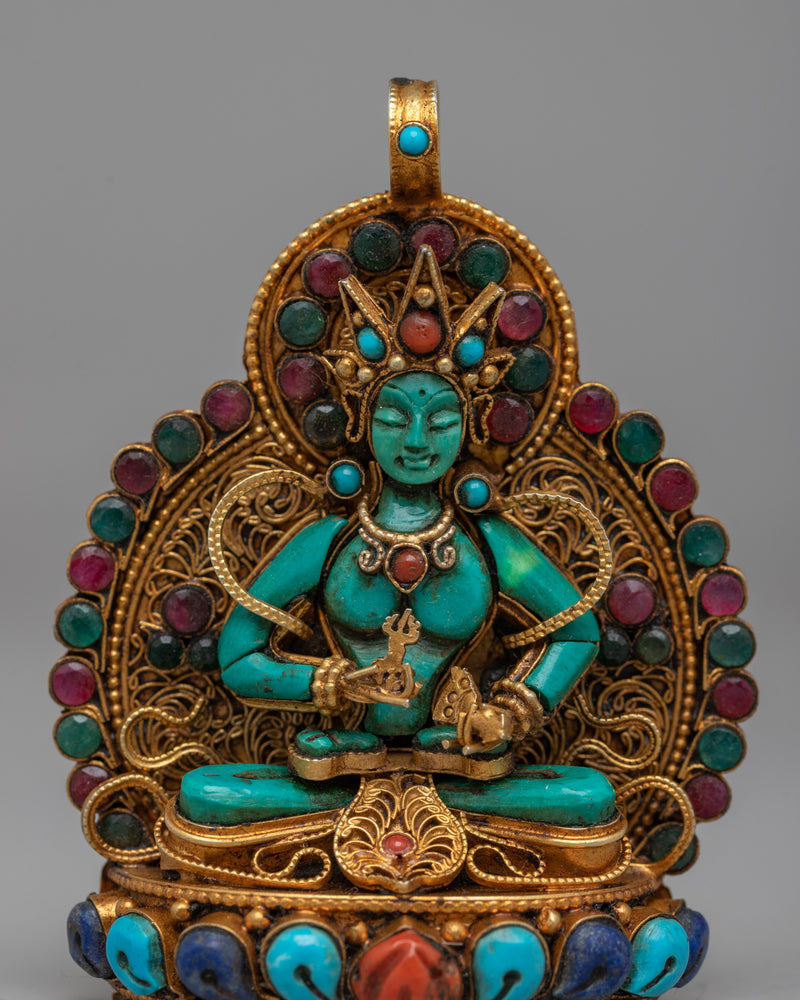 Vajrasattva Locket | Symbolizing Purification and Spiritual Transformation