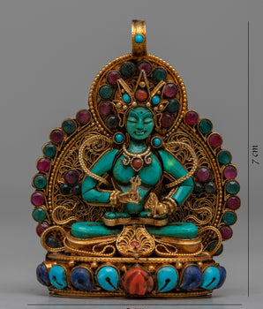 Vajrasattva Locket | Symbolizing Purification and Spiritual Transformation